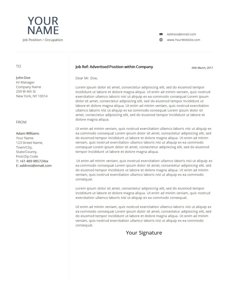 带封面！免费英文简历模板套装（绿意盎然） Word 简历模板预览图