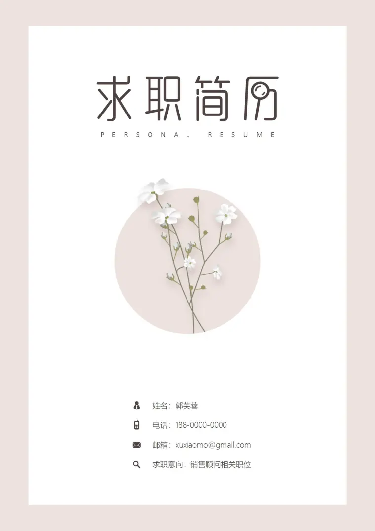 职场映像莫兰迪调色的简历美学 预览图